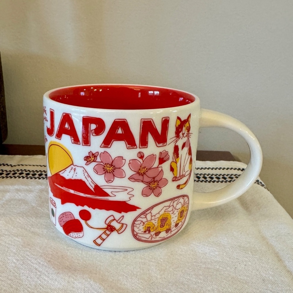 Starbucks Japan "Been There Series" Coffee Mug 14ozs, NEW